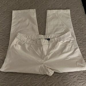 Lands' End Women's white  chinos